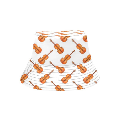 Violin Print Design LKS401 Unisex Bucket Hat