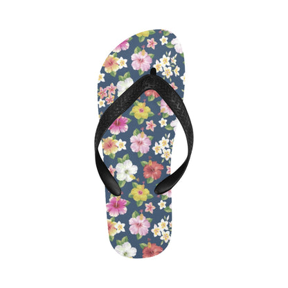 Hibiscus Sweet Print Design LKS304 Flip Flops