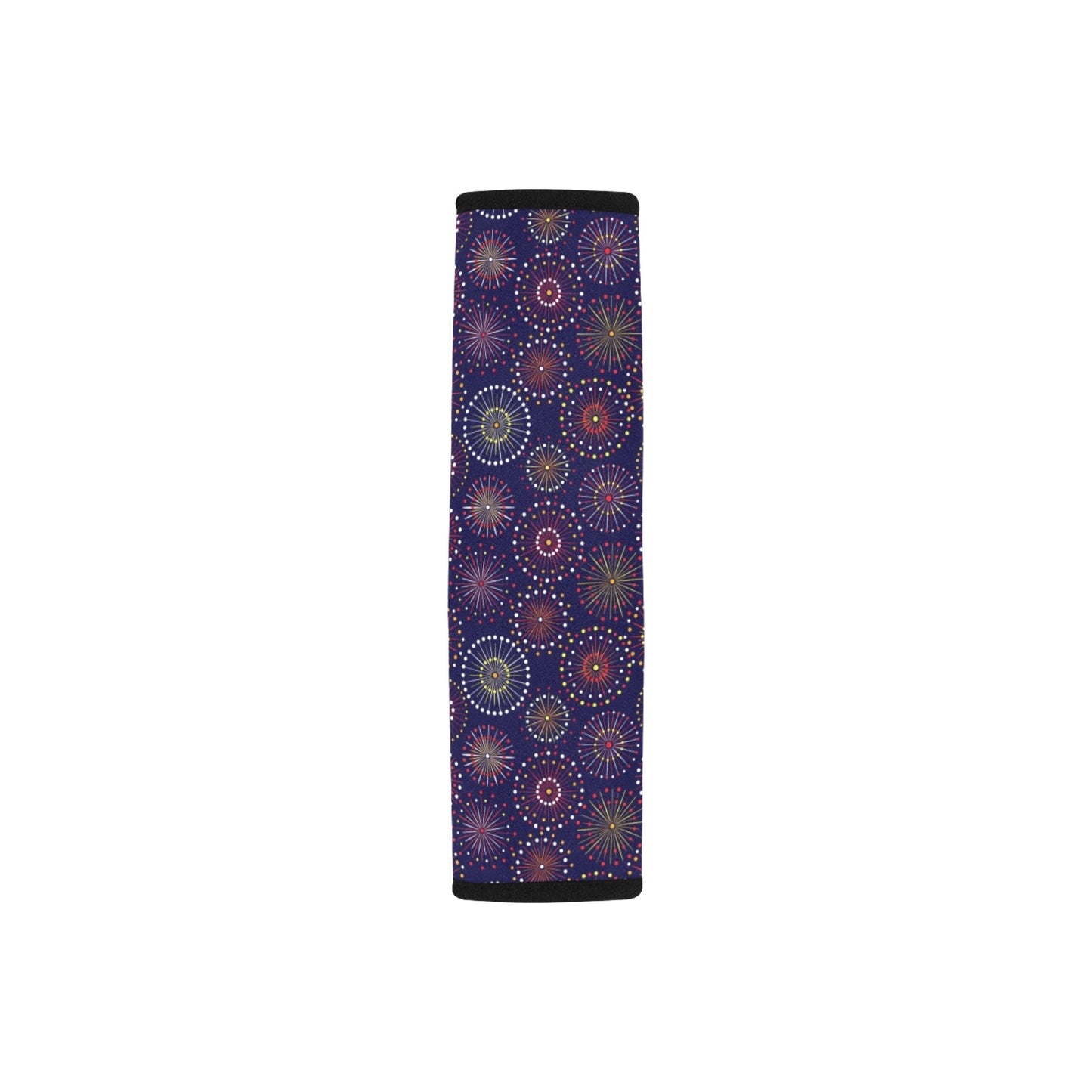 Firework Flower Style Print Design LKS302 Car Seat Belt Cover