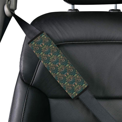 Sun Moon Print Design LKS307 Car Seat Belt Cover