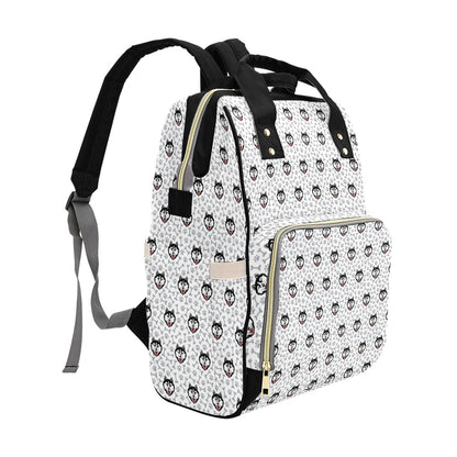 Siberian Huskies Print Design LKS305 Diaper Bag Backpack