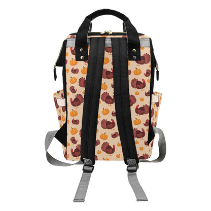 Thanksgiving Print Design LKS308 Diaper Bag Backpack