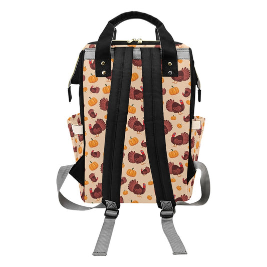 Thanksgiving Print Design LKS308 Diaper Bag Backpack
