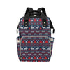 Reindeer Print Design LKS405 Diaper Bag Backpack