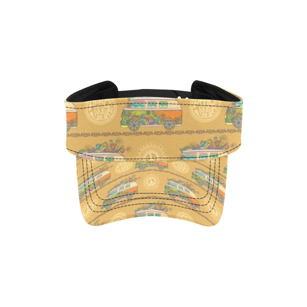 Hippie Van Print Design LKS304 Unisex Sun Visor