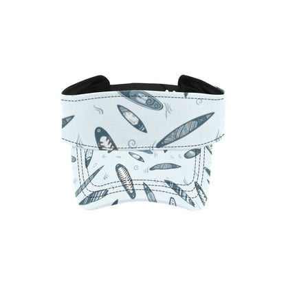 Surfboard Print Design LKS306 Unisex Sun Visor