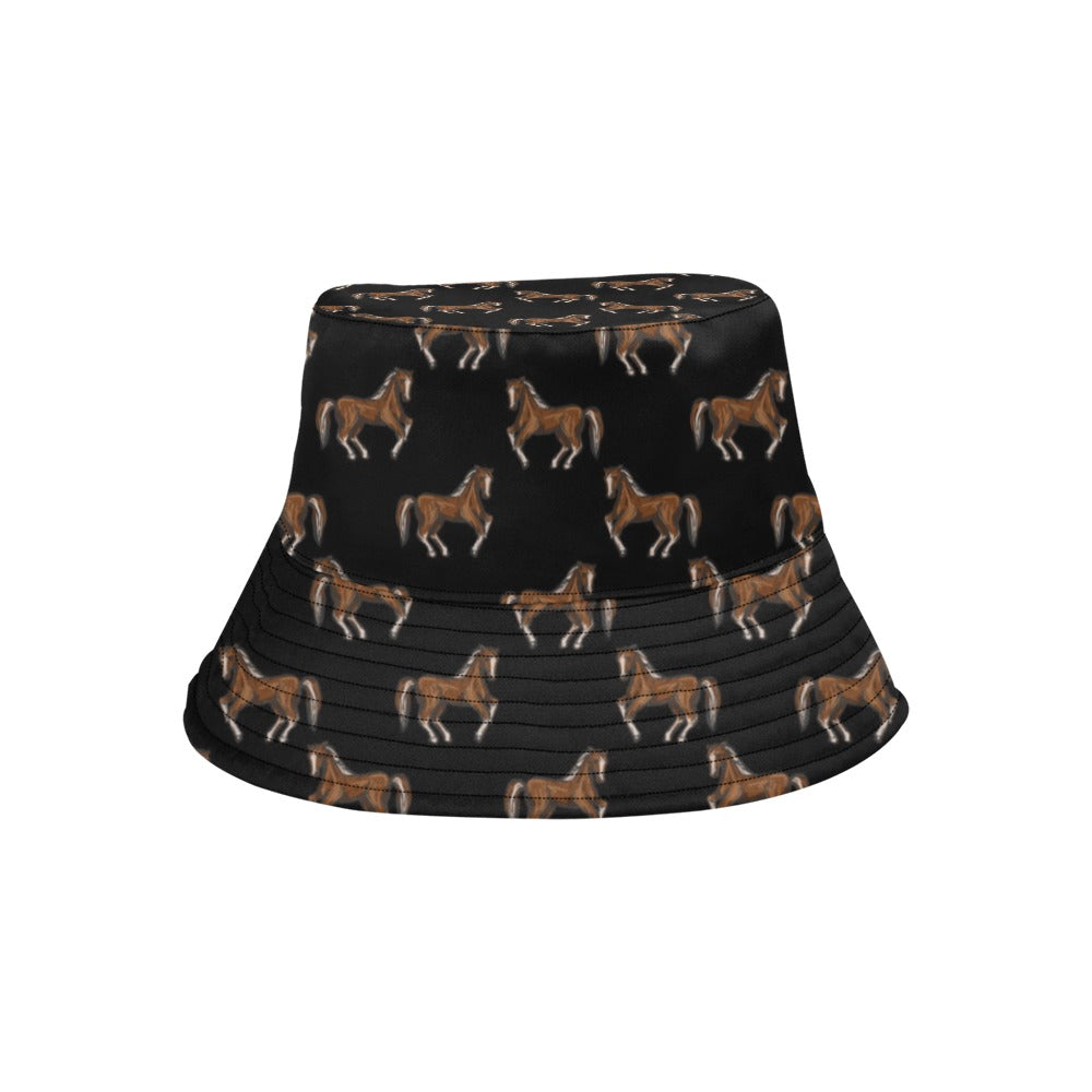 Horse Print Design LKS3010 Unisex Bucket Hat