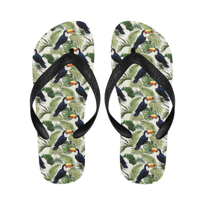 Toucan Print Design LKS308 Flip Flops