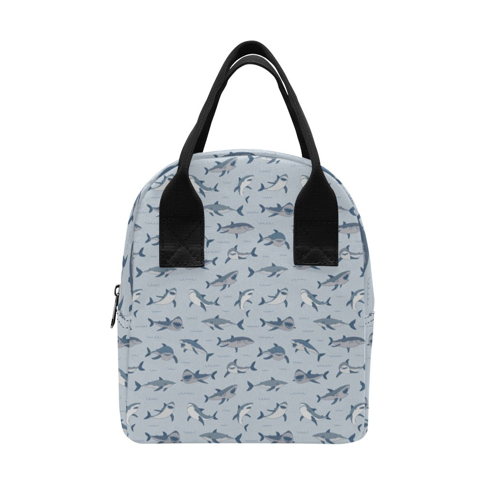 Shark Print Design LKS304 Insulated Lunch Bag