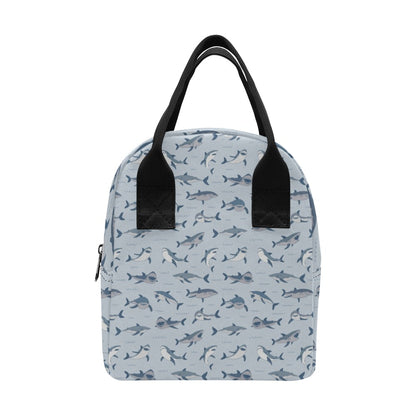 Shark Print Design LKS304 Insulated Lunch Bag