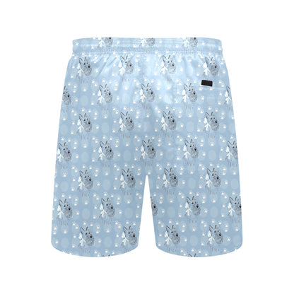 Scottish Terriers Print Design LKS308 Men's Swim Trunks Beach Shorts