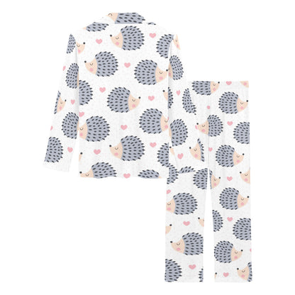 Hedgehog Baby Pattern Print Design 03 Women's Long Pajama Set