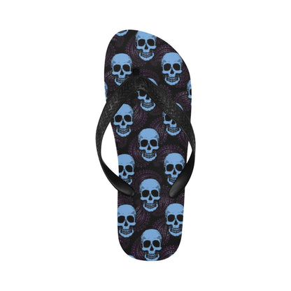 Skull Print Design LKS3012 Flip Flops