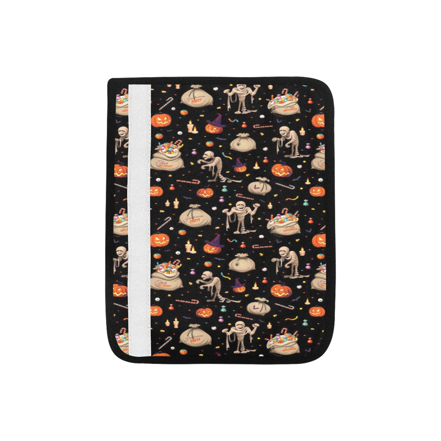 Mummy Halloween Print Design LKS303 Car Seat Belt Cover