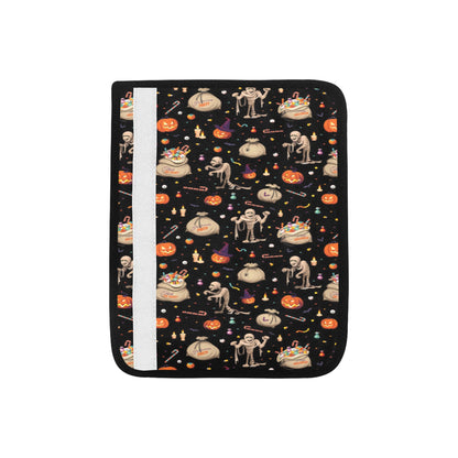 Mummy Halloween Print Design LKS303 Car Seat Belt Cover
