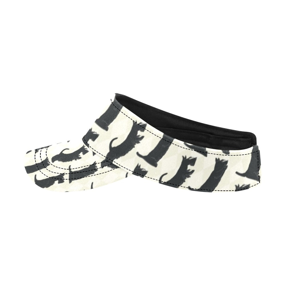 Scottish Terriers Print Design LKS309 Unisex Sun Visor