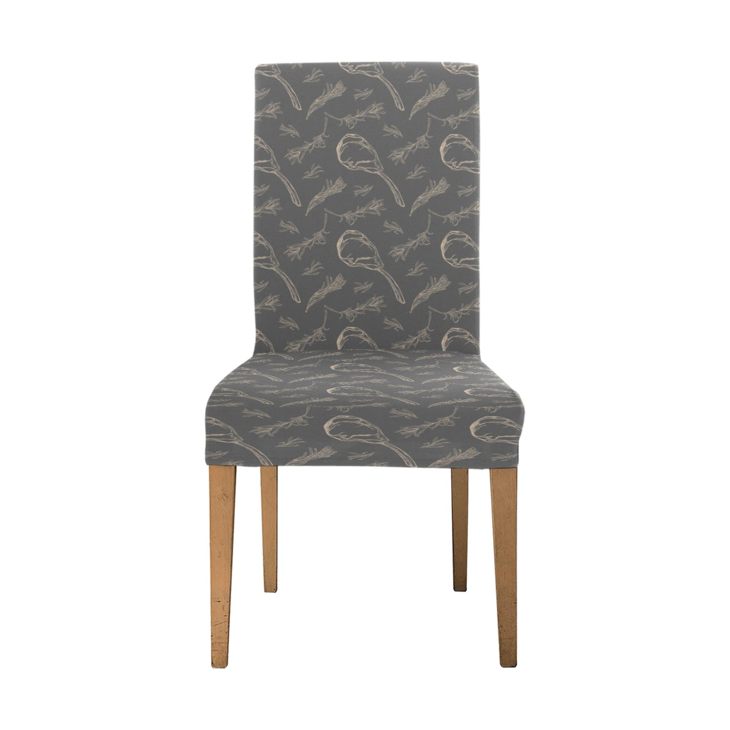 Steak Print Design LKS302 Dining Chair Slipcover