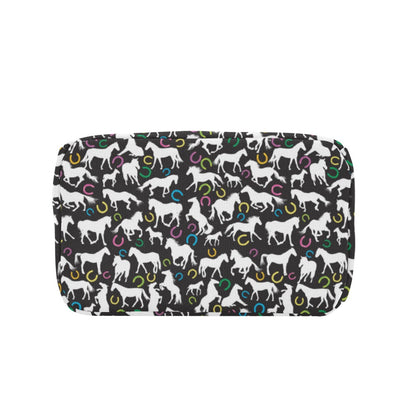 Horse Hoof Colorful Print Design LKS301 Insulated Lunch Bag