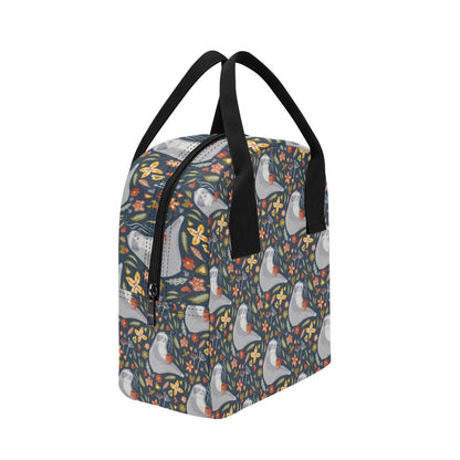 Sloth Print Design LKS303 Insulated Lunch Bag