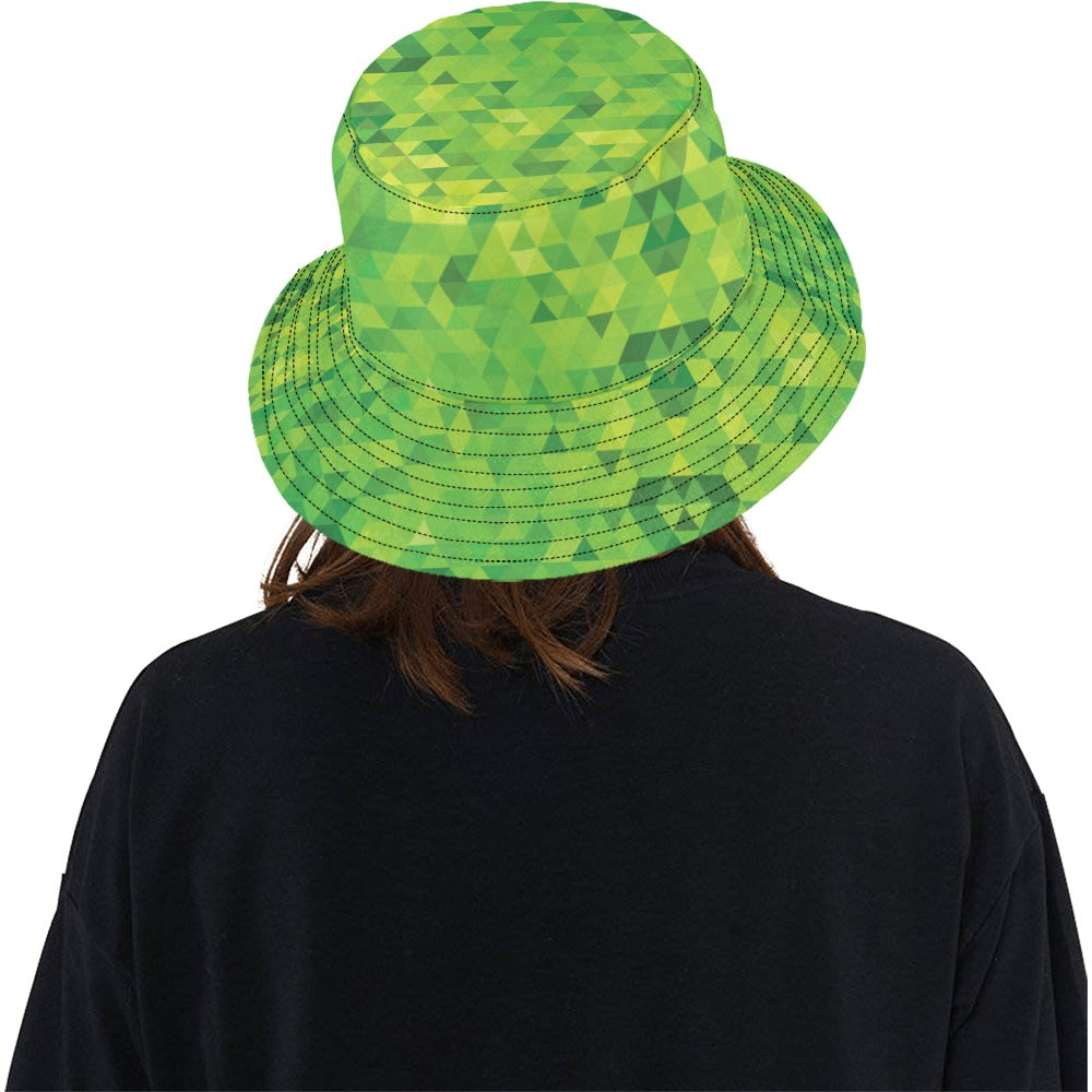 Geometric Print Design LKS402 Unisex Bucket Hat