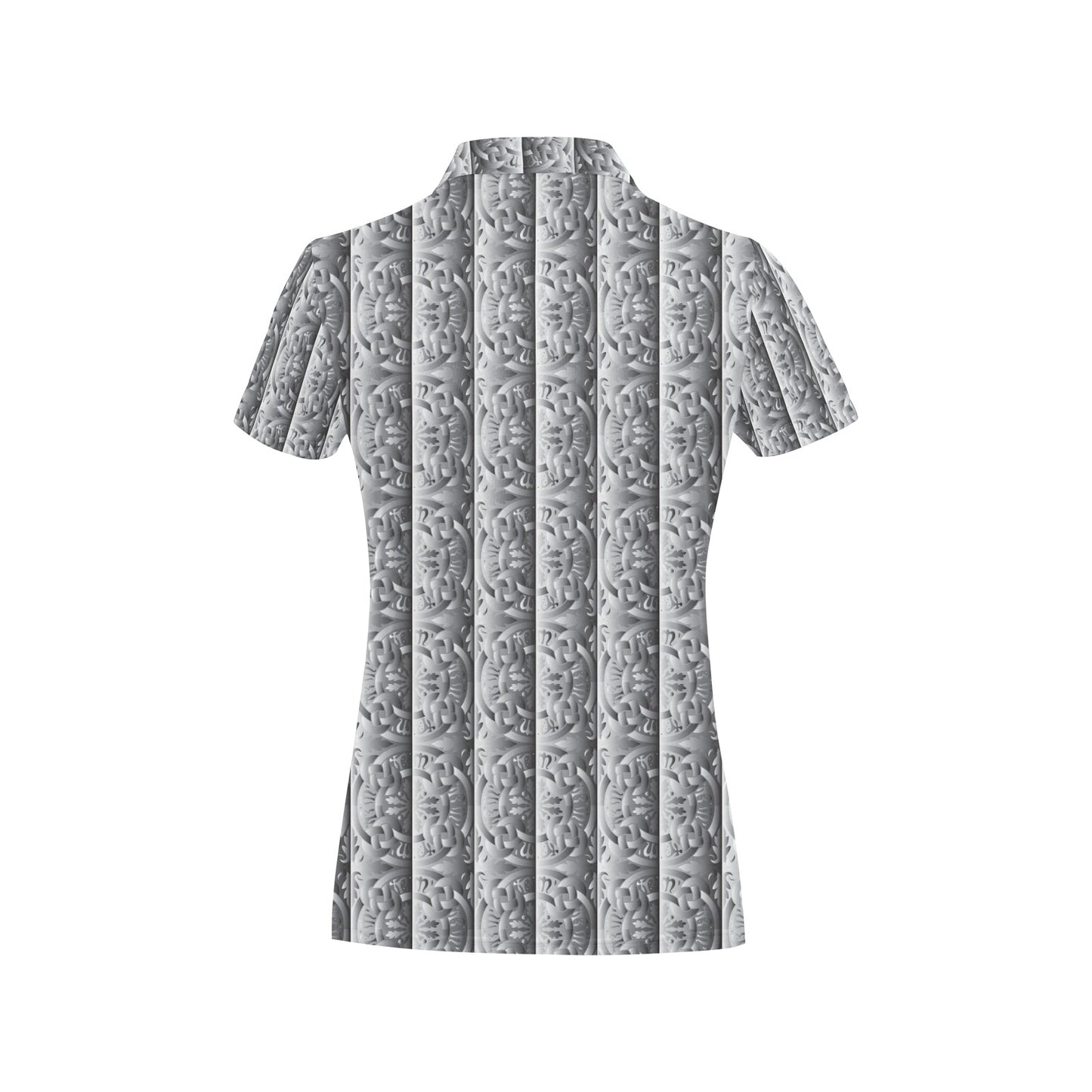 Celtic Pattern Print Design 03 Women's Polo Shirt