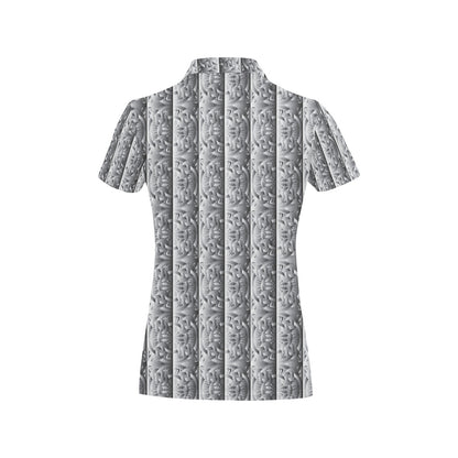 Celtic Pattern Print Design 03 Women's Polo Shirt