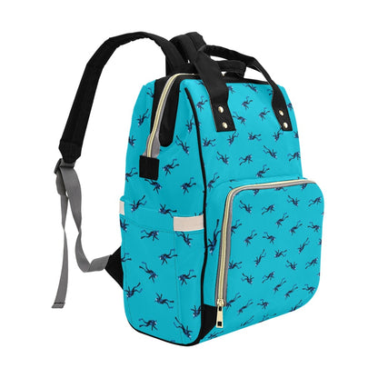 Scuba Driver Print Design LKS304 Diaper Bag Backpack