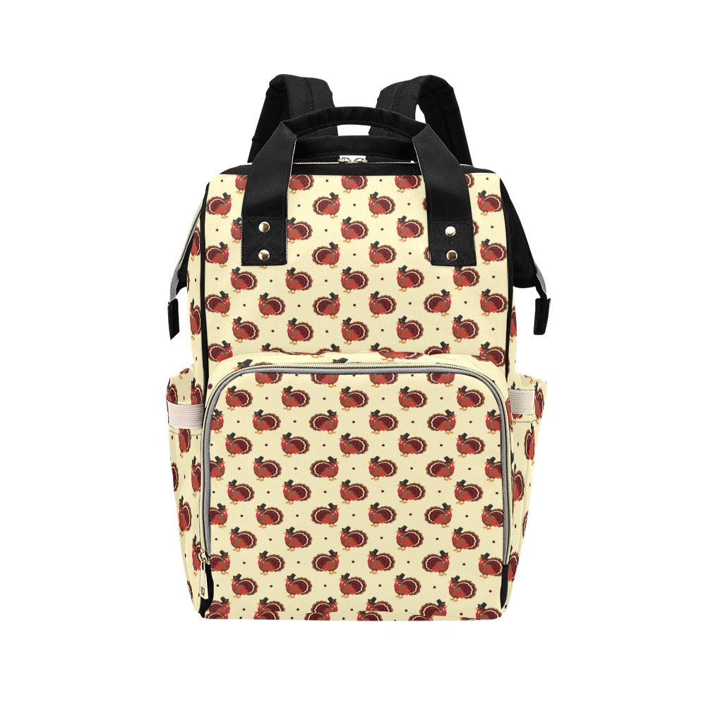 Thanksgiving Print Design LKS3010 Diaper Bag Backpack