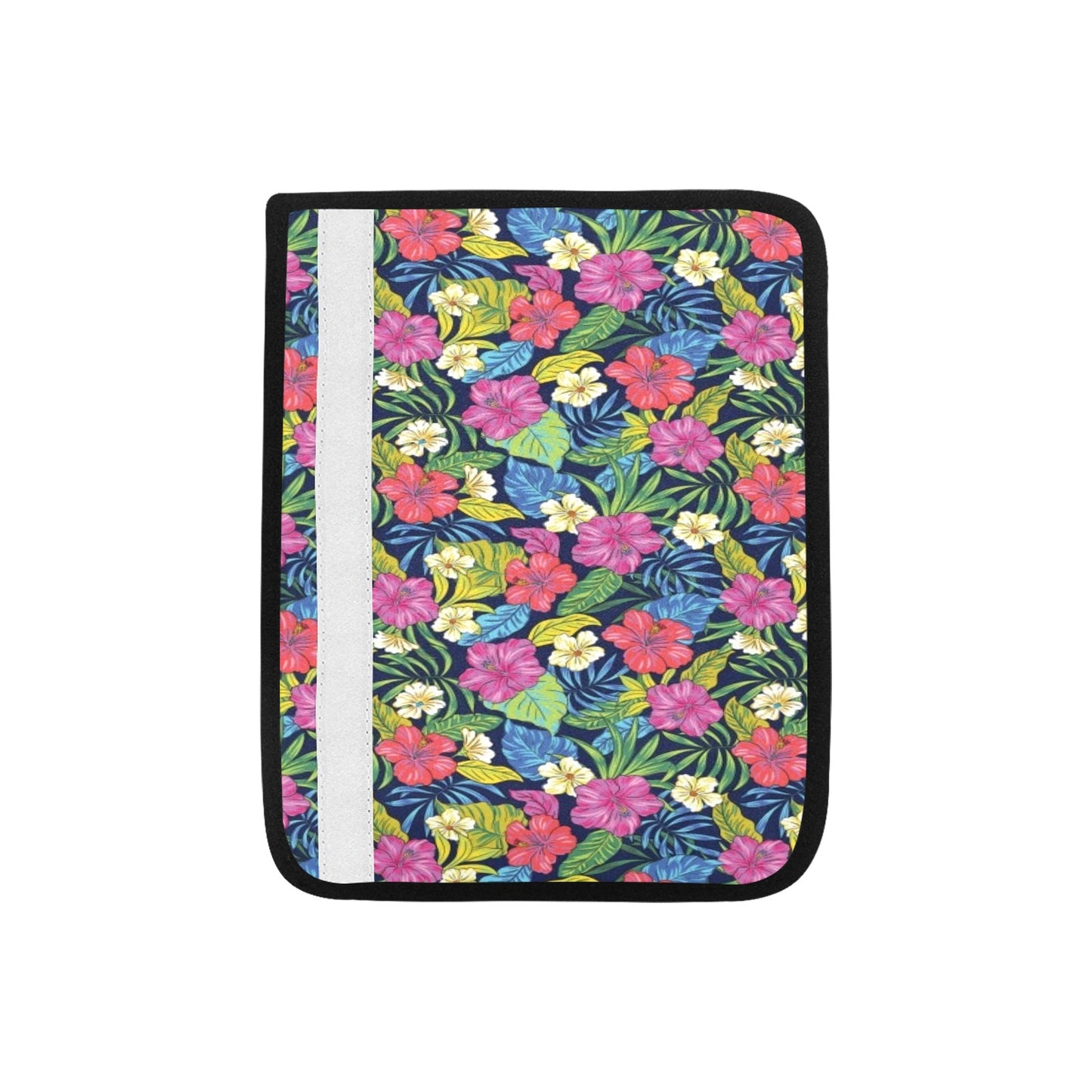 Hibiscus Print Design LKS3010 Car Seat Belt Cover