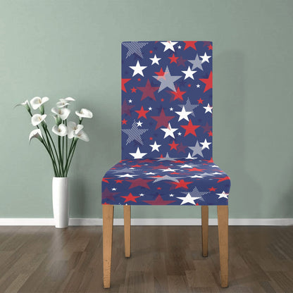 Star Print Design LKS304 Dining Chair Slipcover