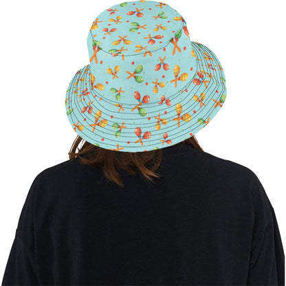 Maracas Print Design LKS402 Unisex Bucket Hat