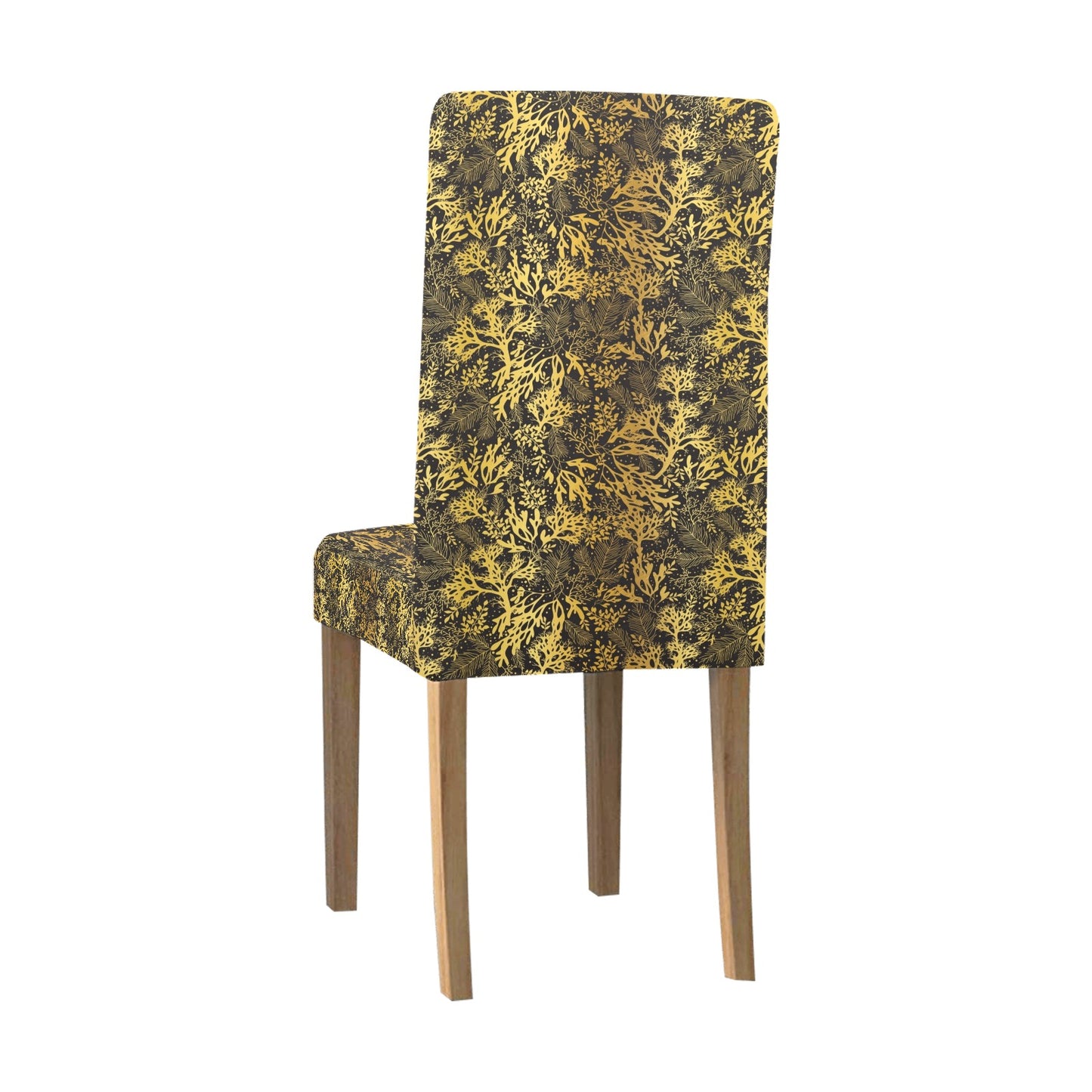 Seaweed Print Design LKS303 Dining Chair Slipcover