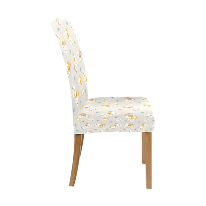 Russell Terriers Print Design LKS306 Dining Chair Slipcover