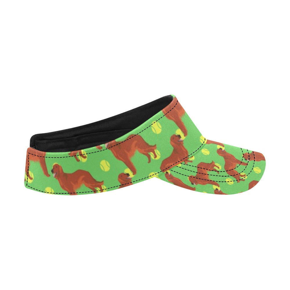 Setters Irish Print Design LKS302 Unisex Sun Visor