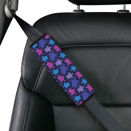 Sea Turtle Print Design LKS309 Car Seat Belt Cover