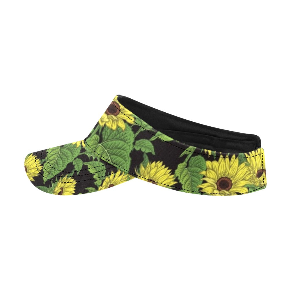 Sunflower Print Design LKS3010 Unisex Sun Visor