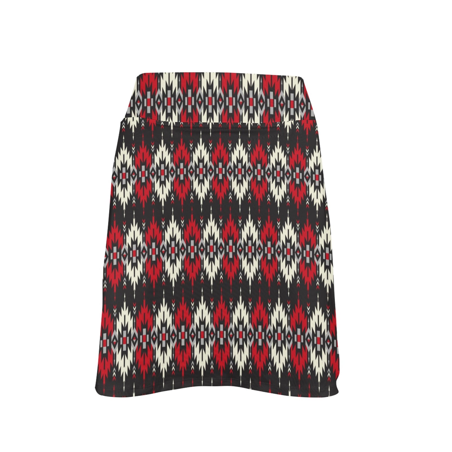 Southwestern Pattern 17" Golf & Pickleball Skort with Pockets