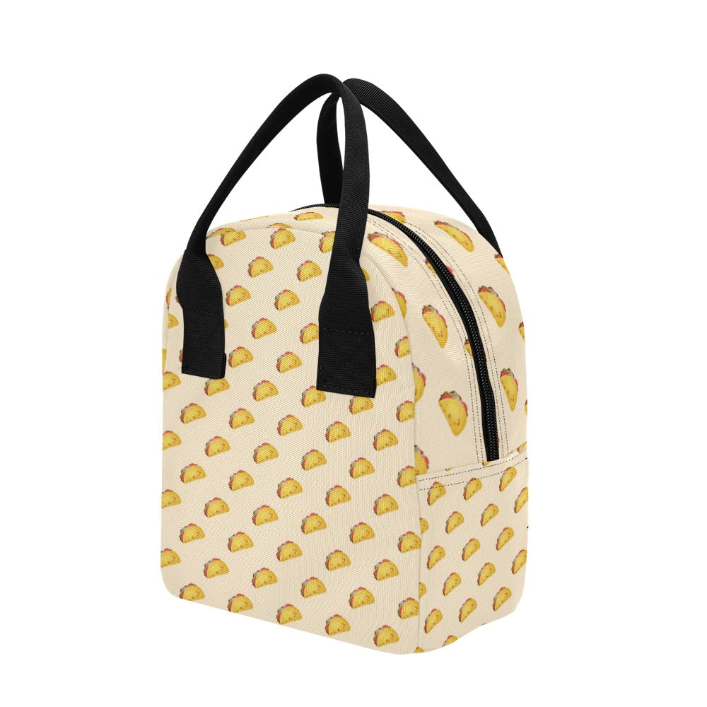 Taco Print Design LKS302 Insulated Lunch Bag