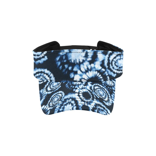 Tie Dye Dark Blue Print Design LKS306 Unisex Sun Visor