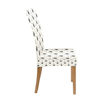 Sailboat Print Design LKS302 Dining Chair Slipcover