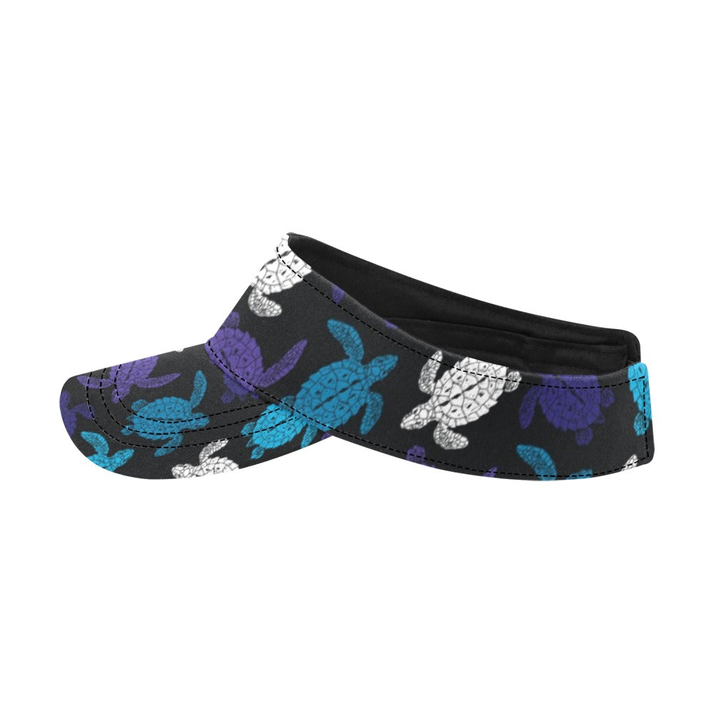 Sea Turtle Print Design LKS306 Unisex Sun Visor