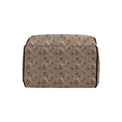 Thanksgiving Print Design LKS306 Diaper Bag Backpack