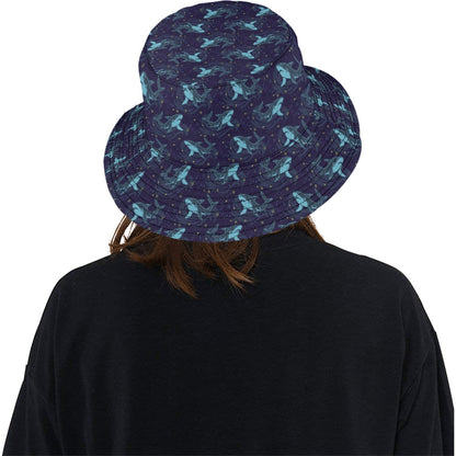 Shark Print Design LKS306 Unisex Bucket Hat