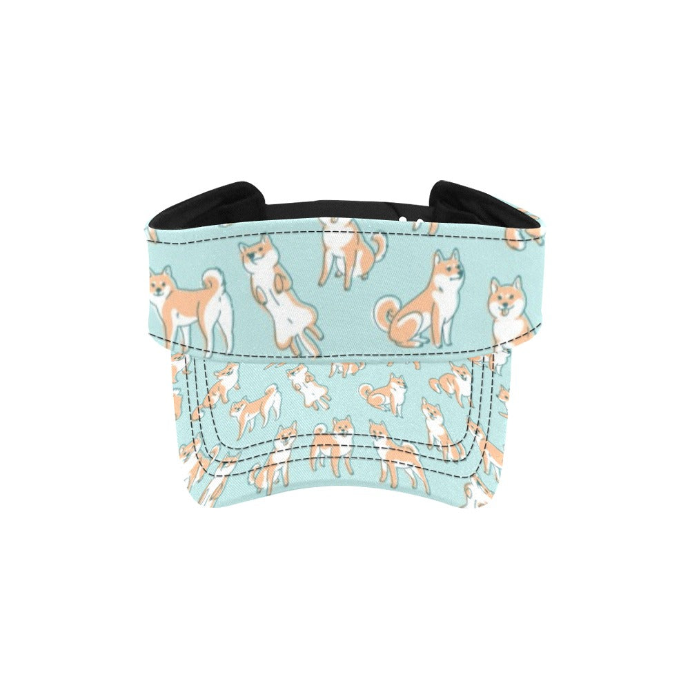 Shiba Inu Print Design LKS304 Unisex Sun Visor