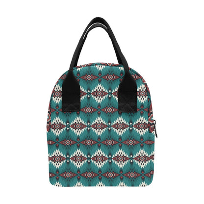 Southwest Pattern Print Design LKS308 Insulated Lunch Bag
