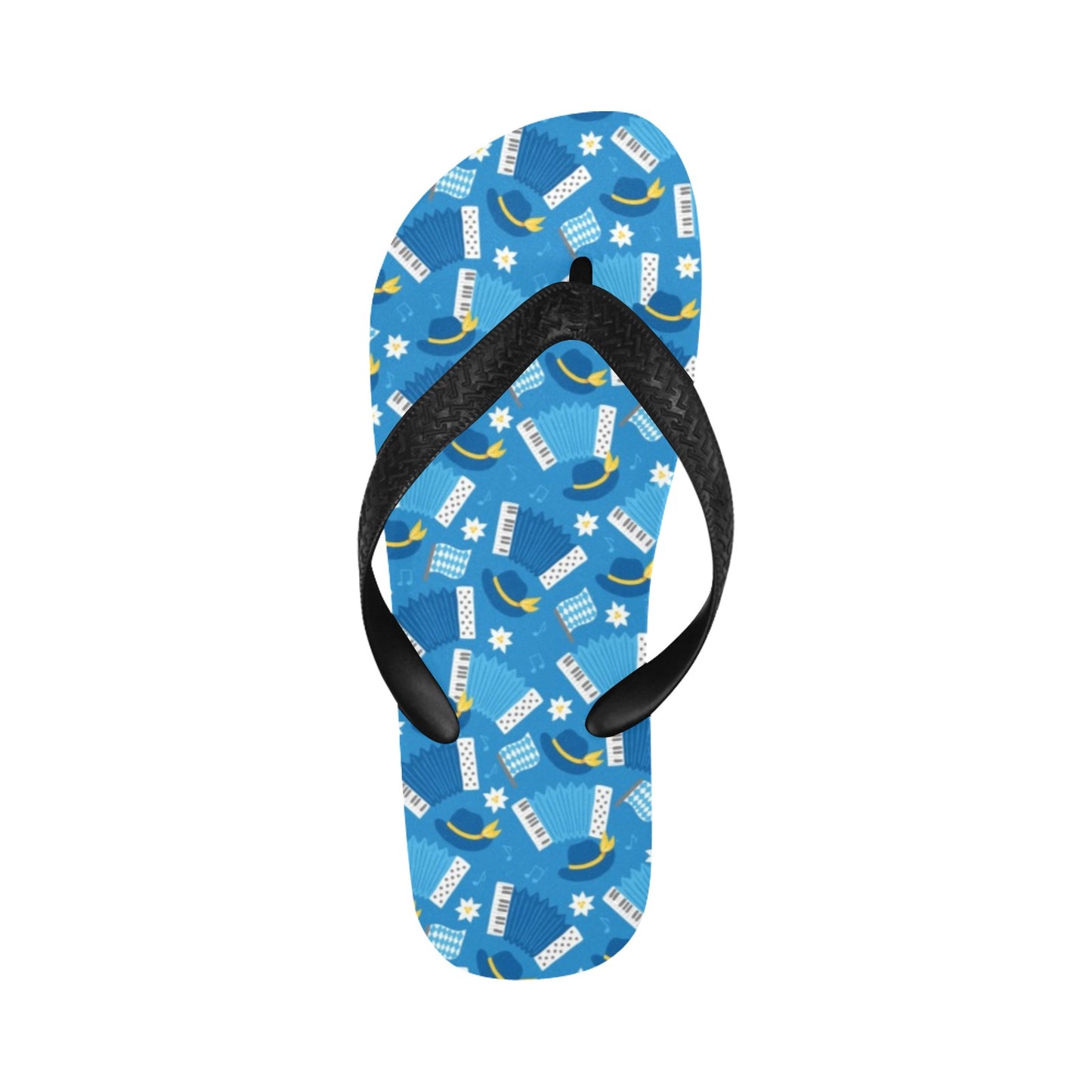 Accordion Print Design LKS401 Flip Flops