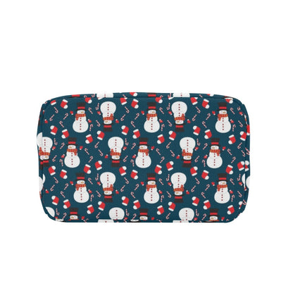 Snowman Print Design LKS301 Insulated Lunch Bag
