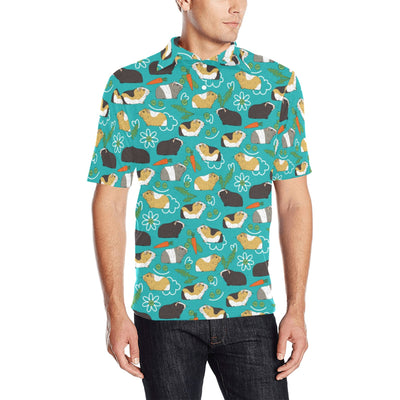 Guinea Pig Print Design LKS402 Men Polo Shirt