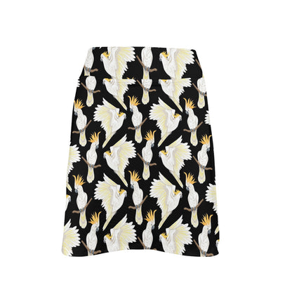 Cockatoo Print Design LKS402 17" Golf & Pickleball Skort with Pockets