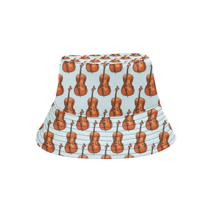 Violin Print Design LKS406 Unisex Bucket Hat